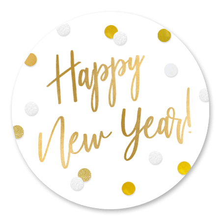 Happy New Year - Confetti